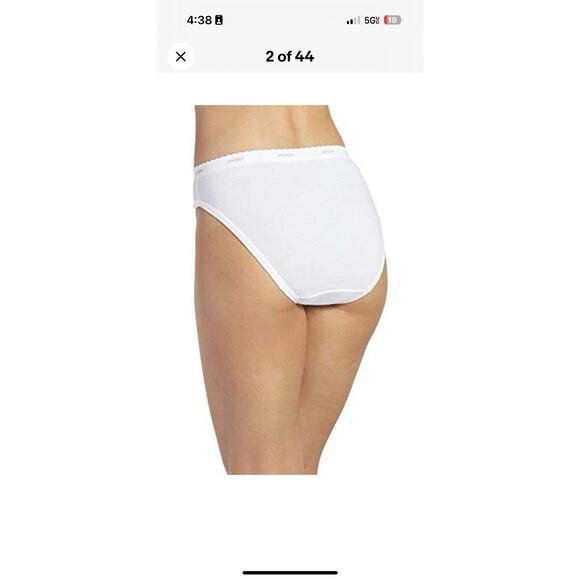 Jockey 3-Pack French Cut Cotton Classic Comfort Underwear Size 10 (20W - 22W) - Picture 4 of 6